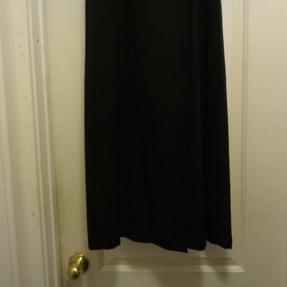EDWARDIAN VICTORIAN STYLED GIRL BLACK TENCELL MAXI SKIRT BY COLDWATER CREEK 8 - Picture 8 of 8